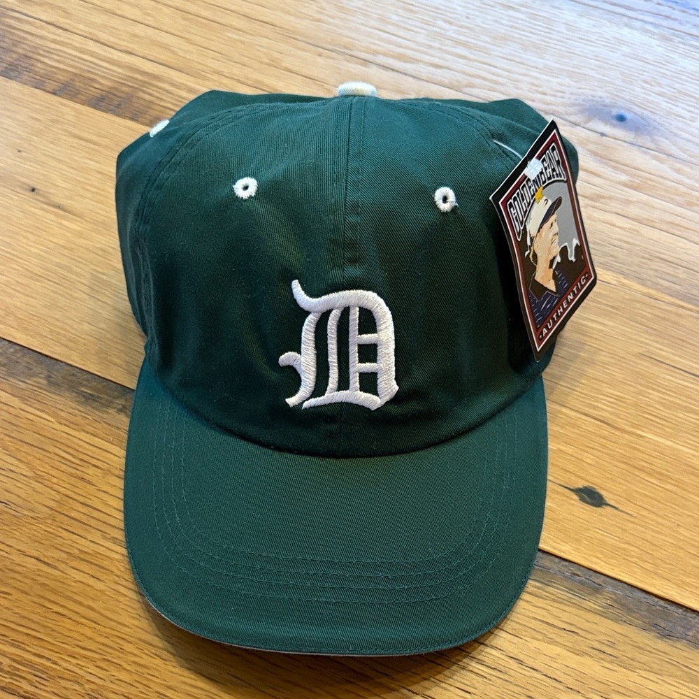 The Golden Bear Green Ball Cap with White Logo “D” - Adjustable